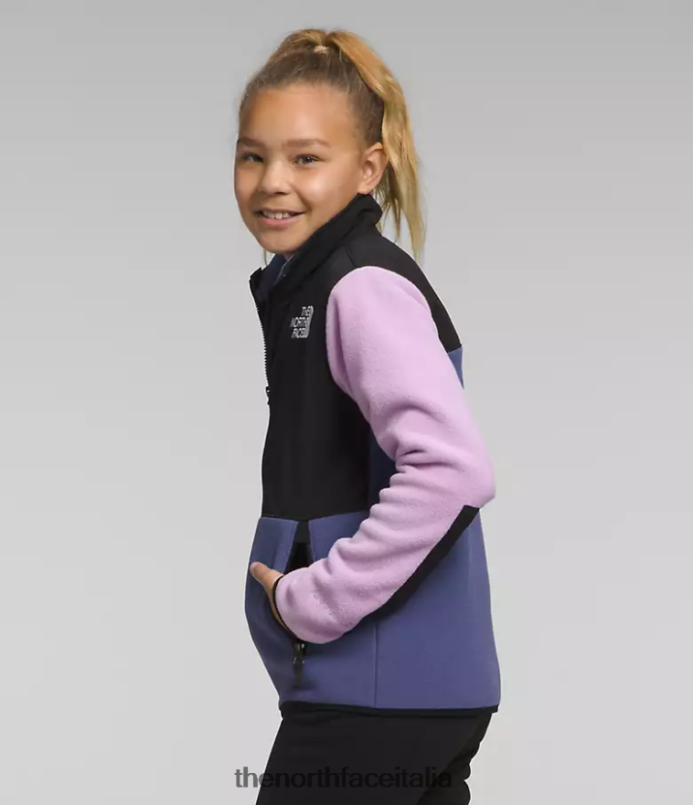 The North Face vestiario 460N8D761 grotta blu bambini giacca denali