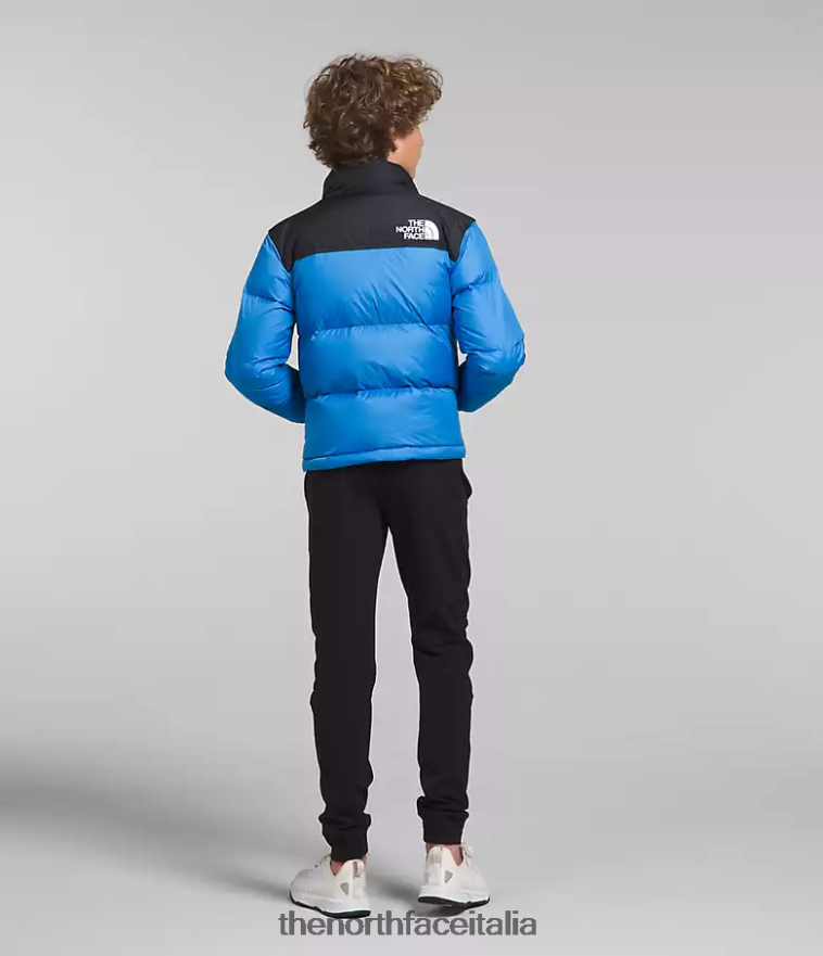 The North Face vestiario 460N8D907 blu super sonico bambini Giacca nuptse retrò del 1996