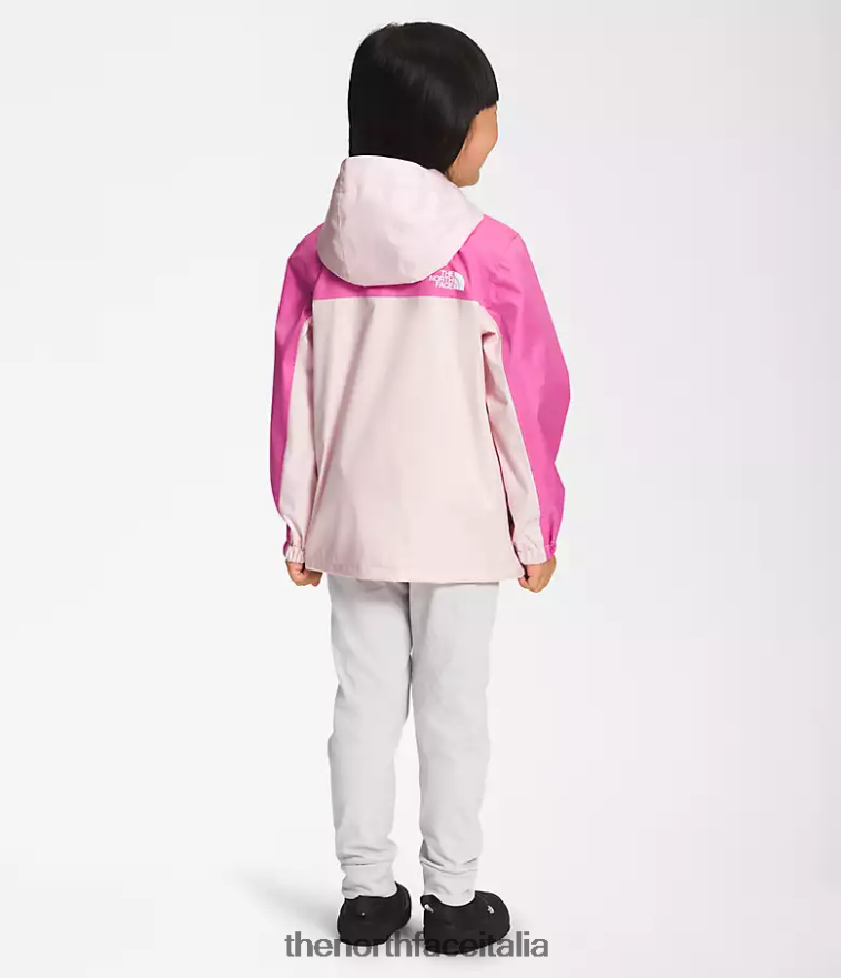 The North Face vestiario 460N8D85 rosa purpureo bambini giacca antipioggia antora