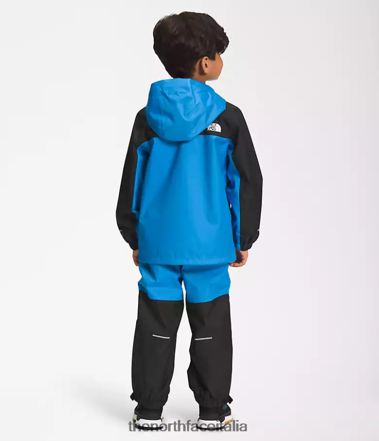 The North Face vestiario 460N8D87 blu super sonico bambini giacca antipioggia antora