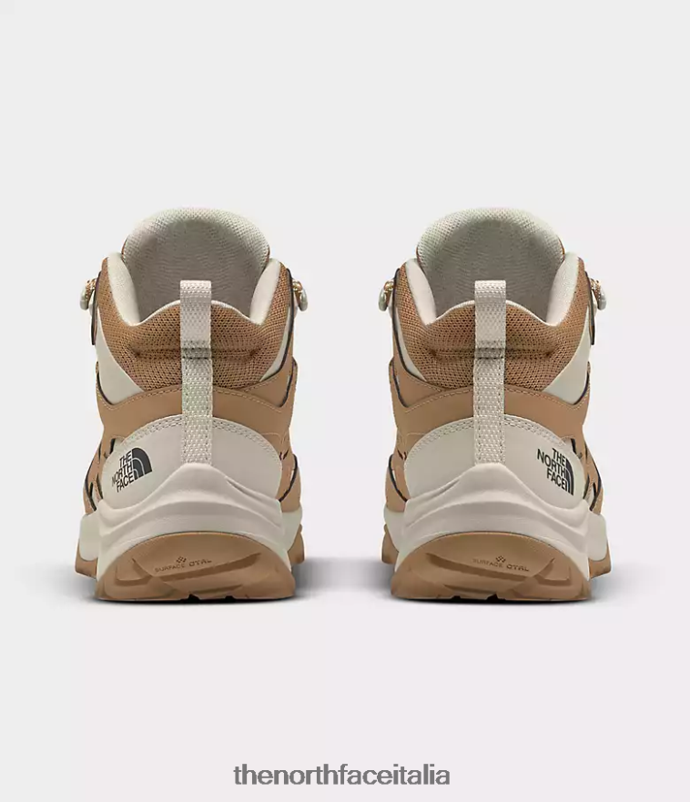 The North Face calzature 460N8D684 burro di mandorle/arenaria donne stivali impermeabili hedgehog 3 medi