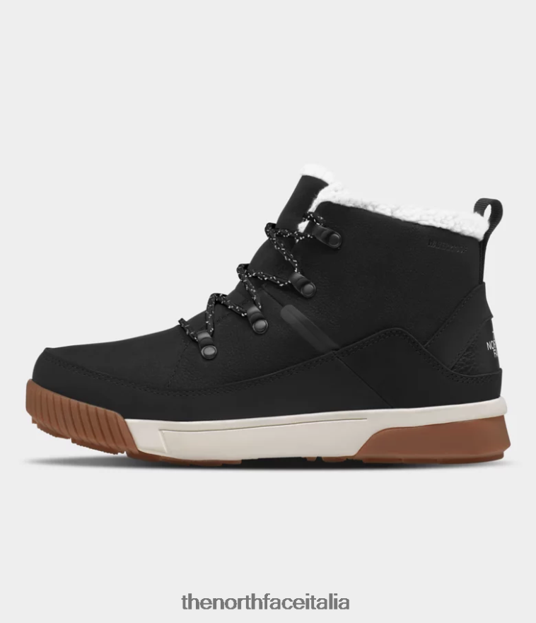 The North Face calzature 460N8D1100 tnf nero/bianco gardenia donne stivali impermeabili Sierra Mid in pizzo