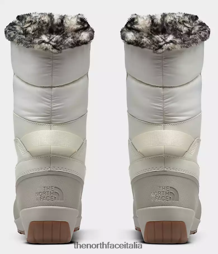 The North Face calzature 460N8D904 gardenia bianco/grigio argento donne stivali impermeabili shellista iv di lusso