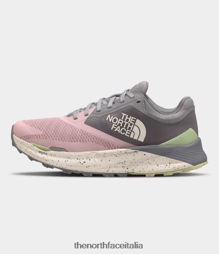 The North Face calzature 460N8D385 rosa purpureo/grigio fuso donne scarpe vectiv enduris 3