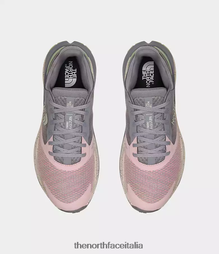 The North Face calzature 460N8D385 rosa purpureo/grigio fuso donne scarpe vectiv enduris 3