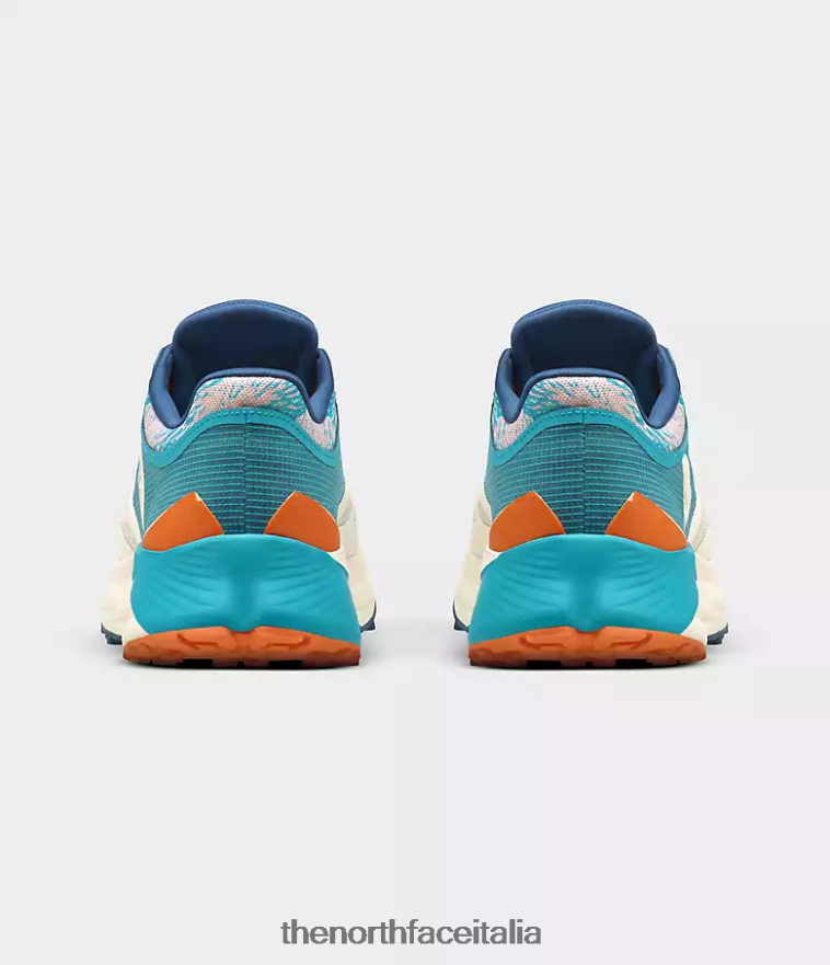 The North Face calzature 460N8D387 stampa di sentieri incantati di pesca tropicale/stampa blu super sonica dell'orgoglio donne scarpe vectiv enduris 3