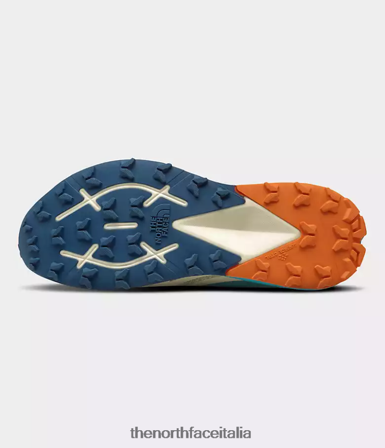 The North Face calzature 460N8D387 stampa di sentieri incantati di pesca tropicale/stampa blu super sonica dell'orgoglio donne scarpe vectiv enduris 3