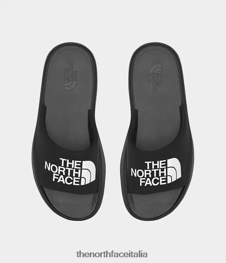 The North Face calzature 460N8D170 tnf nero/tnf bianco donne diapositive del triarcato