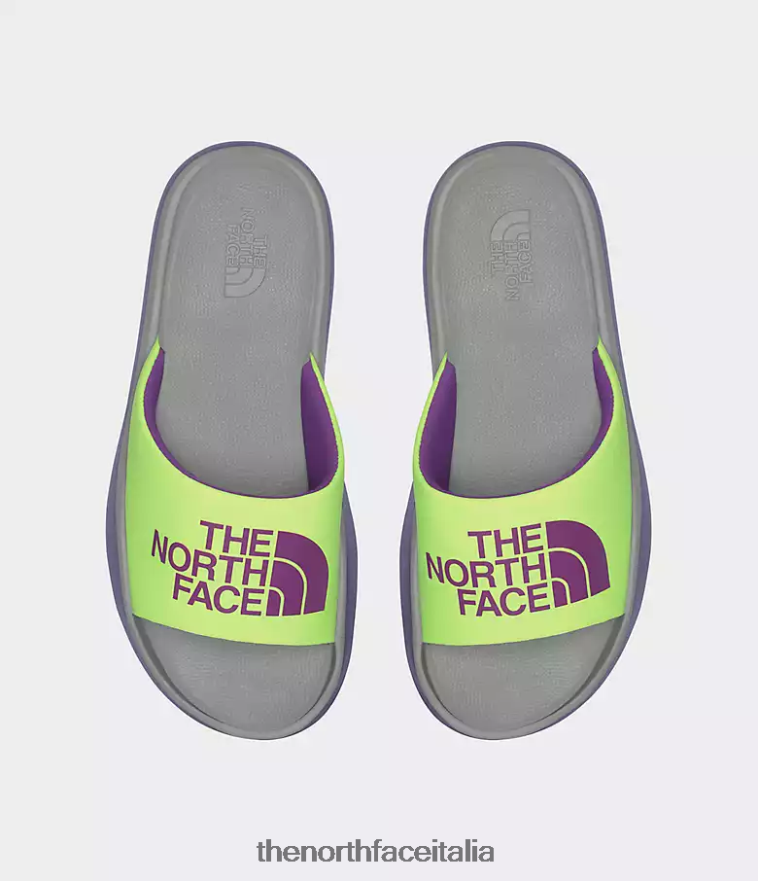 The North Face calzature 460N8D173 ardesia lunare/led giallo donne diapositive del triarcato