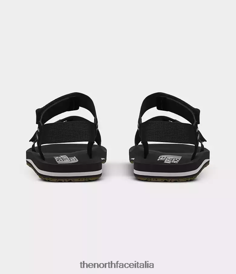 The North Face calzature 460N8D253 tnf nero/bianco vintage donne sandali skeena