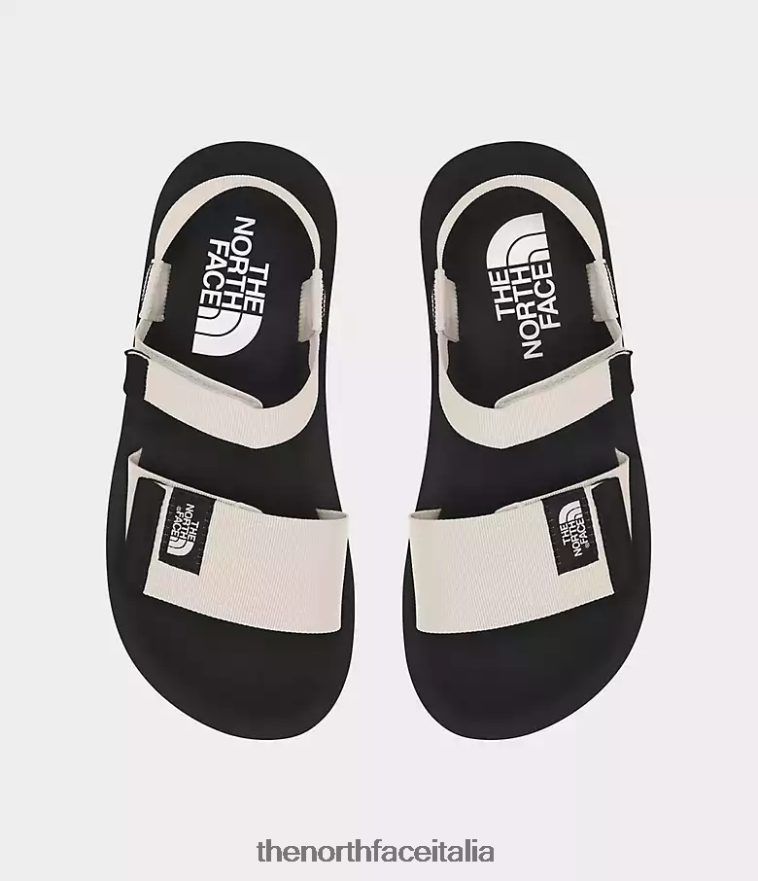 The North Face calzature 460N8D254 gardenia bianco/tnf nero donne sandali skeena