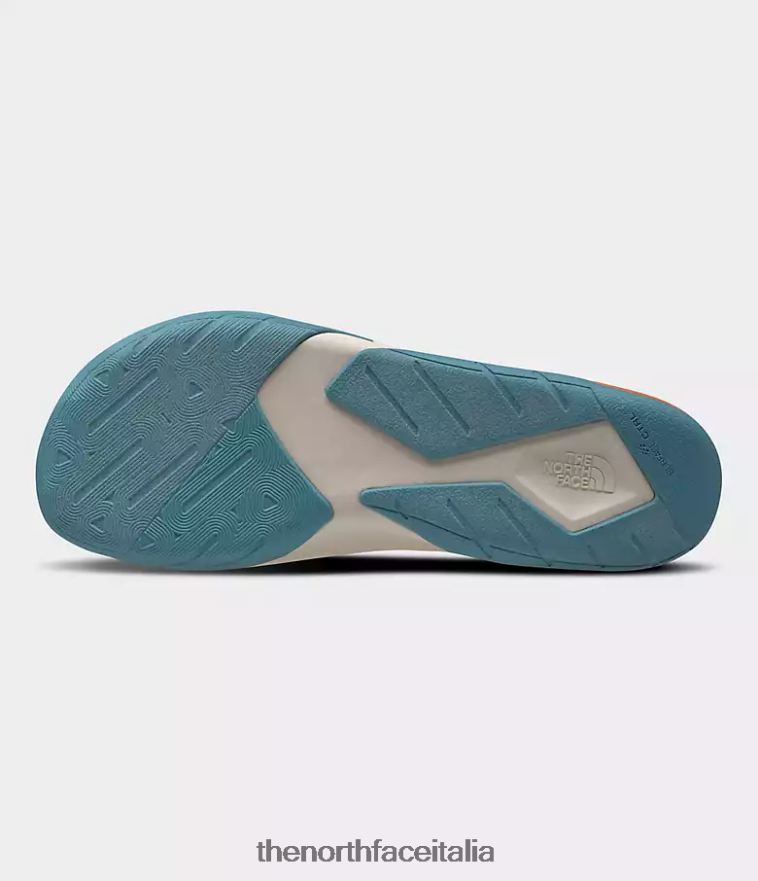 The North Face calzature 460N8D516 bianco gardenia/arancio corallo polveroso donne sandali sportivi skeena