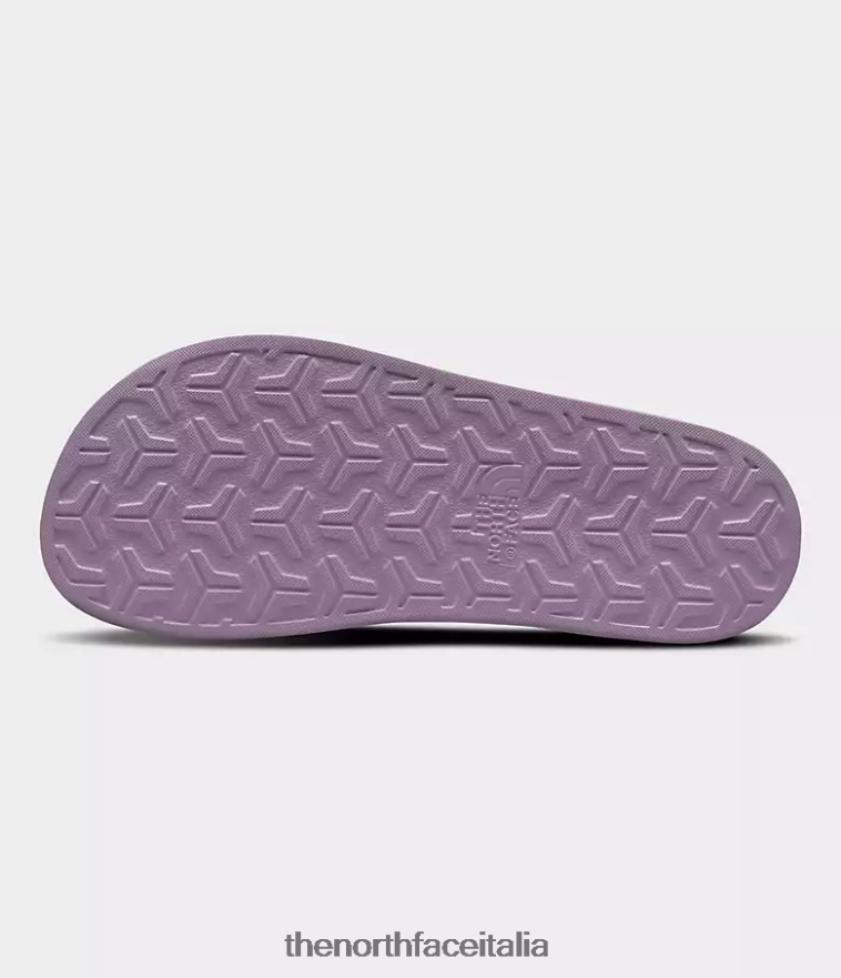 The North Face calzature 460N8D575 stampa lupino/tnf nera donne diapositive del campo base iii