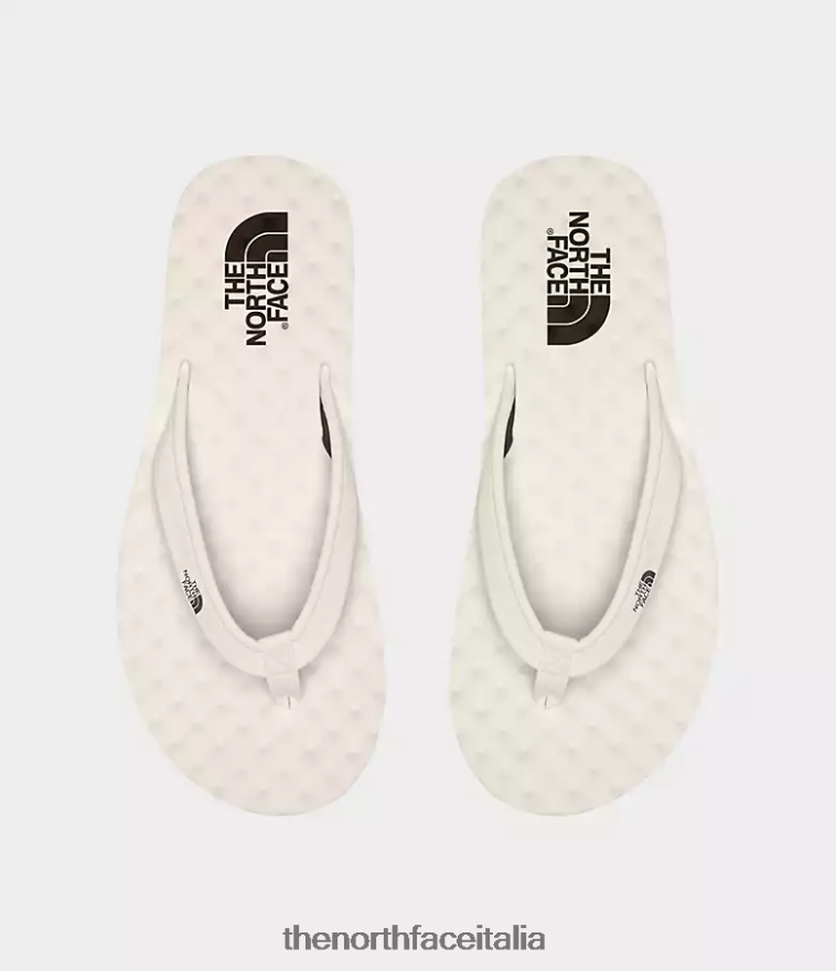 The North Face calzature 460N8D60 gardenia bianco/tnf nero donne mini slip-on del campo base ii