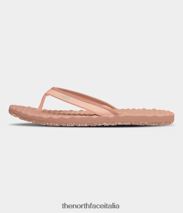 The North Face calzature 460N8D62 caffè crema/sera rosa sabbia donne mini slip-on del campo base ii