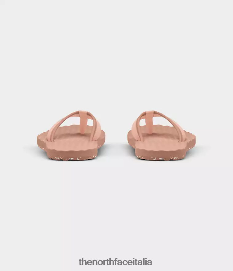 The North Face calzature 460N8D62 caffè crema/sera rosa sabbia donne mini slip-on del campo base ii