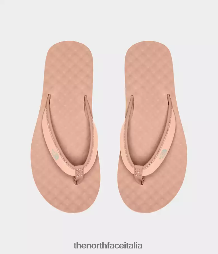 The North Face calzature 460N8D62 caffè crema/sera rosa sabbia donne mini slip-on del campo base ii