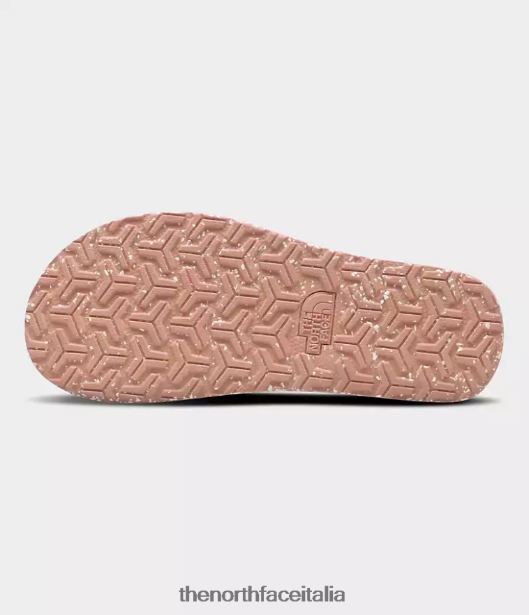 The North Face calzature 460N8D62 caffè crema/sera rosa sabbia donne mini slip-on del campo base ii