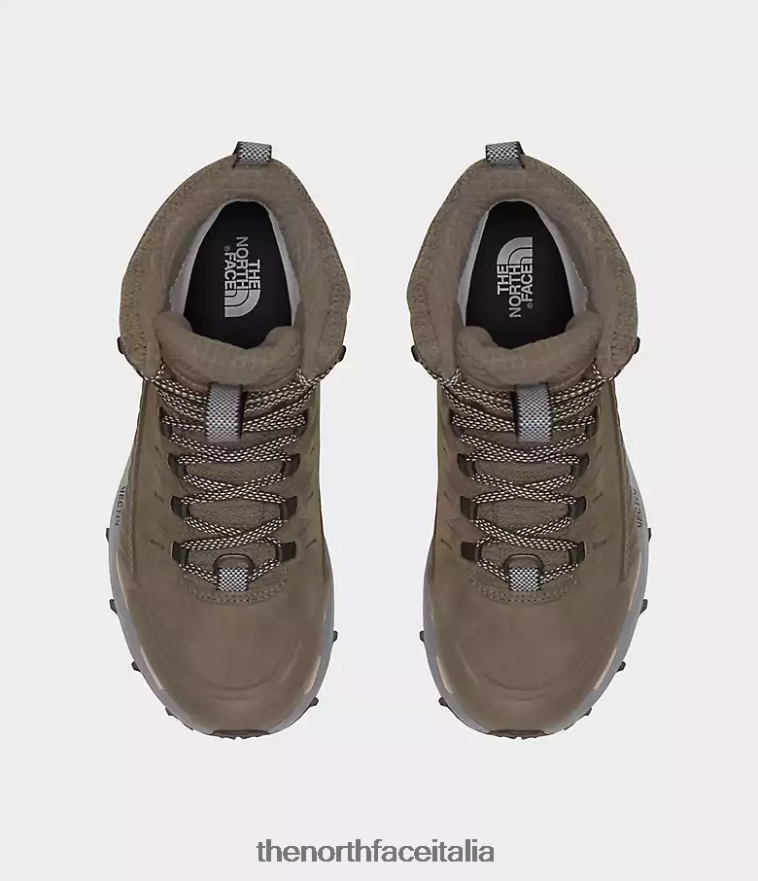 The North Face calzature 460N8D1028 bipartisan marrone/tnf nero donne stivali futurelight isolati vectiv fastpack