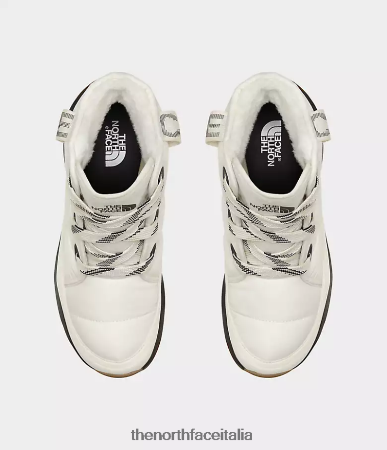 The North Face calzature 460N8D815 gardenia bianco/tnf nero donne Stivali impermeabili di lusso con lacci Thermoball