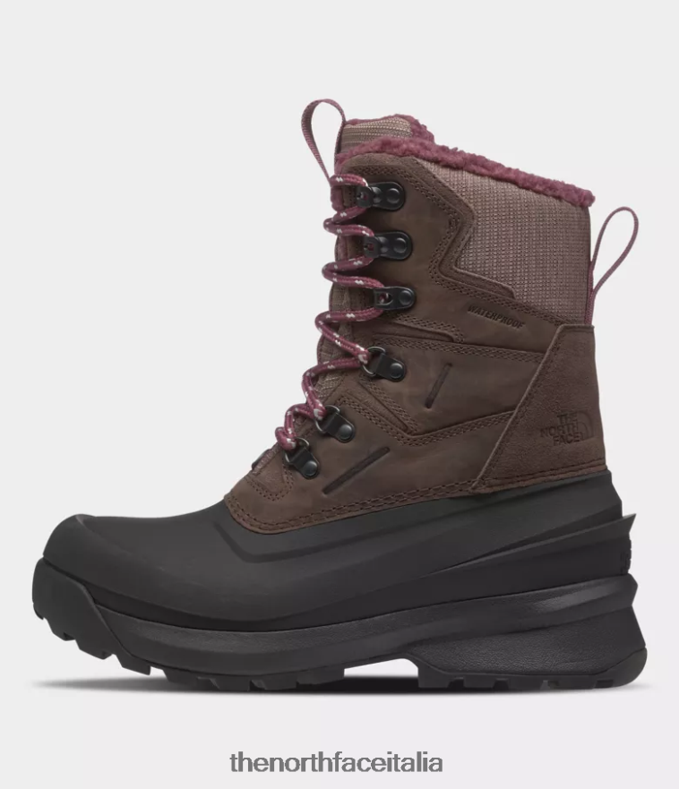 The North Face calzature 460N8D947 tortora profondo/nero tnf donne Stivali impermeabili Childat V400