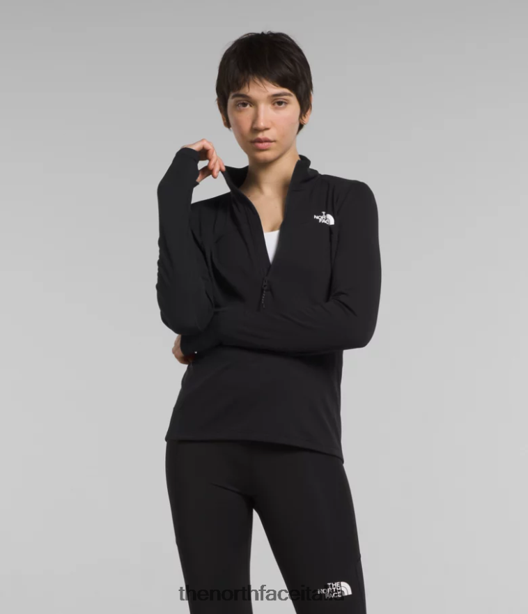 The North Face vestiario 460N8D1182 grazie nero donne sunbur -zip