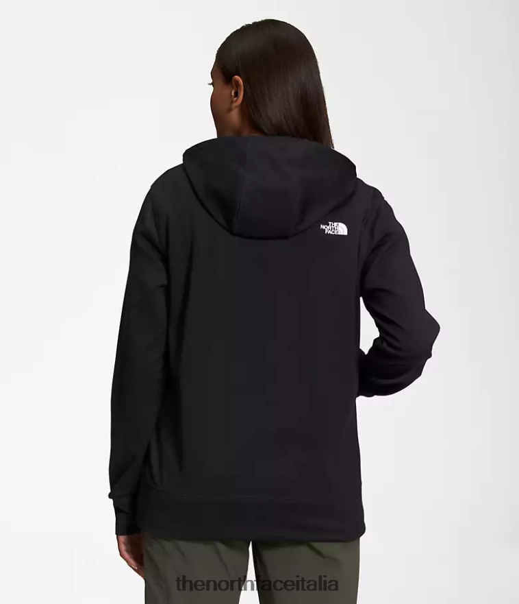 The North Face vestiario 460N8D1231 grazie nero donne Felpa con cappuccio Canyonlands
