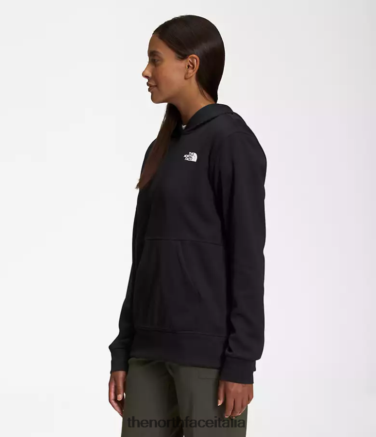 The North Face vestiario 460N8D1231 grazie nero donne Felpa con cappuccio Canyonlands