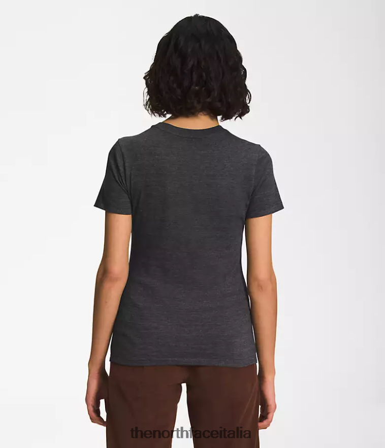 The North Face vestiario 460N8D1022 tnf/vancouver donne T-shirt triblend a maniche corte con simbolo della città