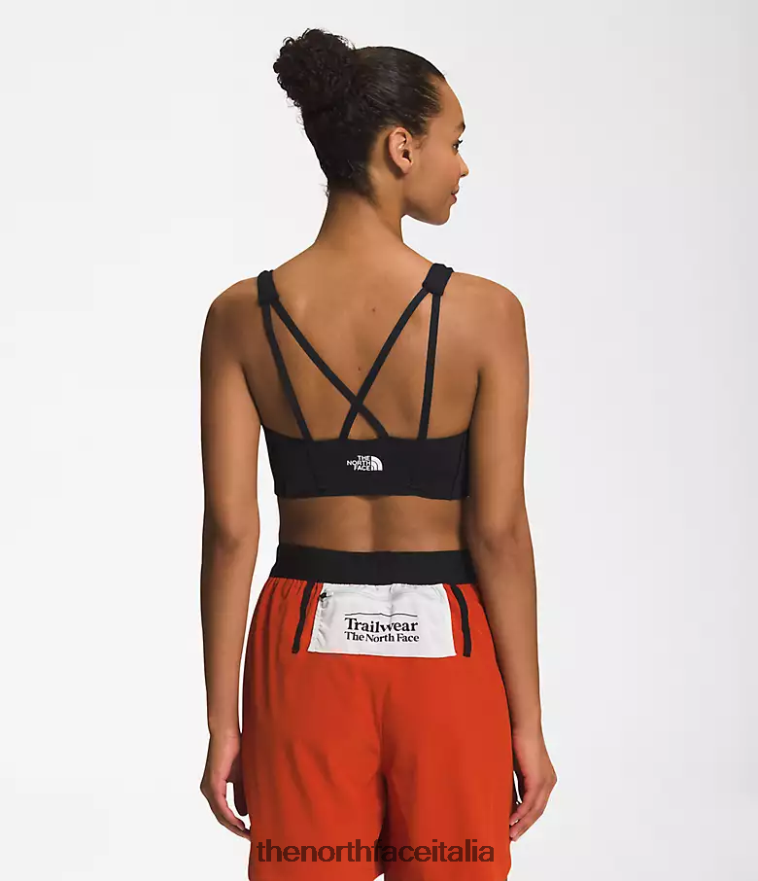 The North Face vestiario 460N8D1232 grazie nero donne reggiseno Valley Shine