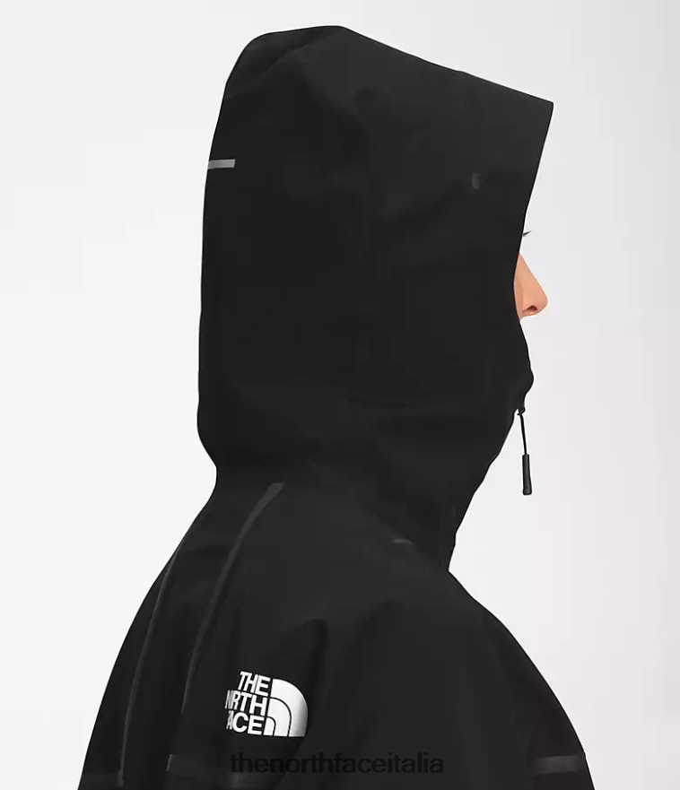 The North Face vestiario 460N8D1319 grazie nero donne prima giacca da montagna futurelight