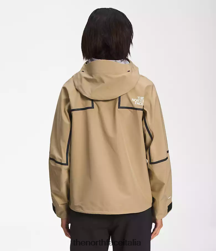 The North Face vestiario 460N8D1320 pietra kaki donne prima giacca da montagna futurelight