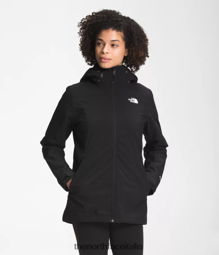 The North Face vestiario 460N8D894 grazie nero donne giacca triclimatica carto - Clicca l'immagine per chiudere