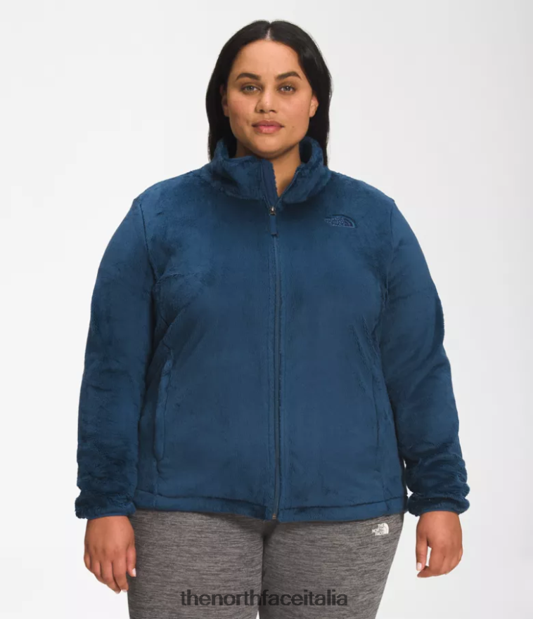 The North Face vestiario 460N8D1088 blu ombroso donne più giacca osito
