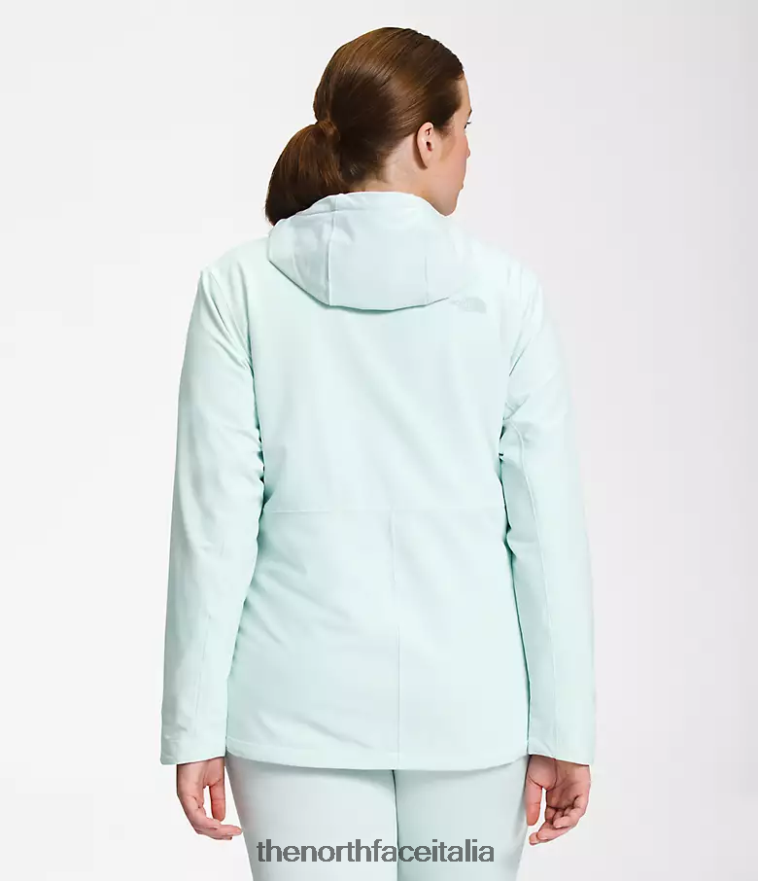 The North Face vestiario 460N8D1178 lucernario blu donne più la felpa con cappuccio Shelbe Raschel