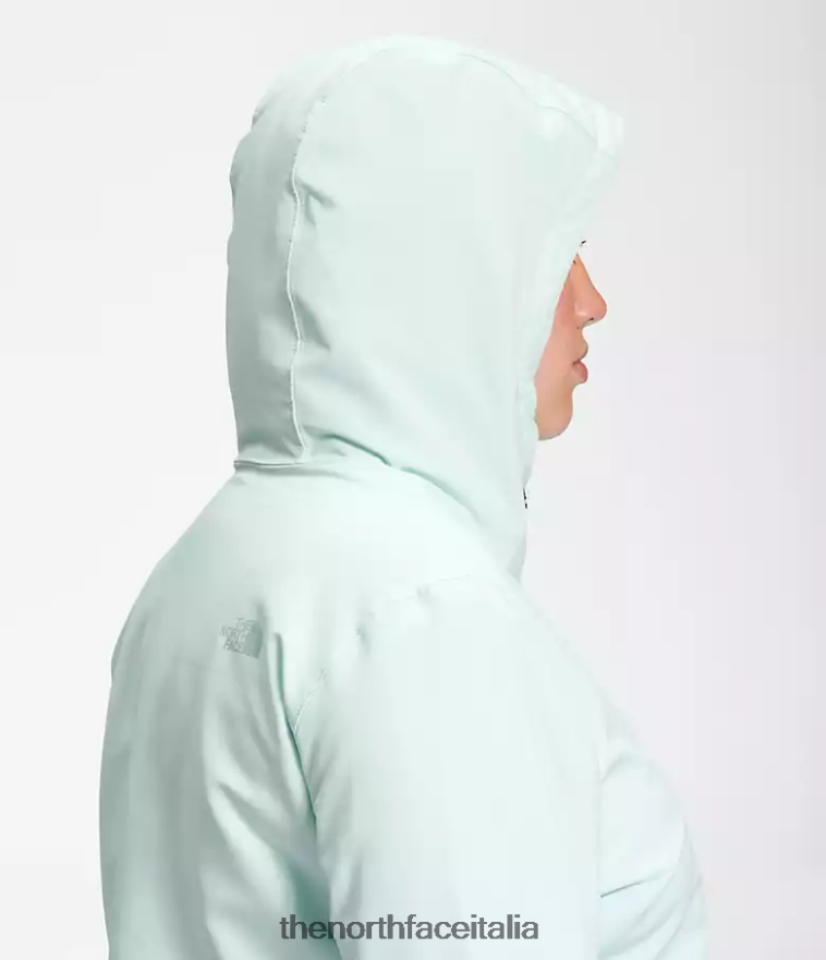The North Face vestiario 460N8D1178 lucernario blu donne più la felpa con cappuccio Shelbe Raschel