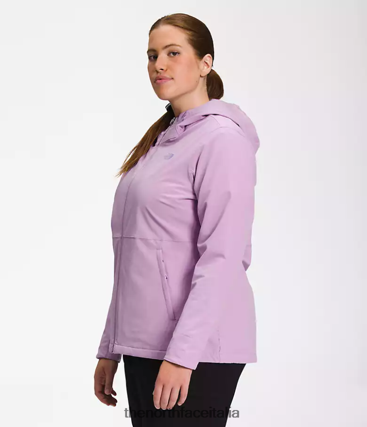 The North Face vestiario 460N8D1179 lupino donne più la felpa con cappuccio Shelbe Raschel