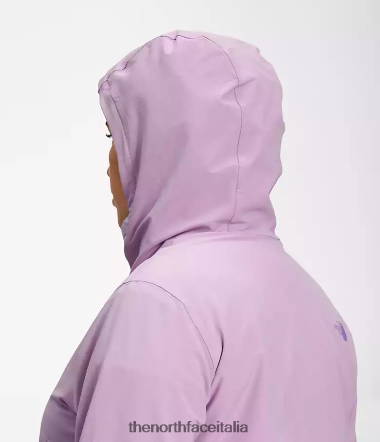 The North Face vestiario 460N8D1179 lupino donne più la felpa con cappuccio Shelbe Raschel