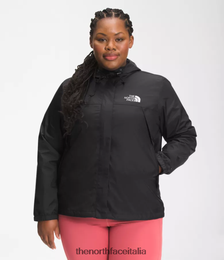 The North Face vestiario 460N8D238 grazie nero donne più giacca antora