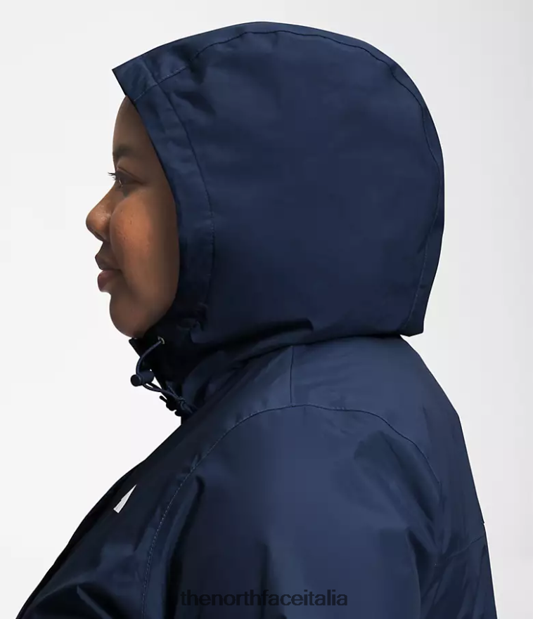 The North Face vestiario 460N8D239 marina del vertice donne più giacca antora