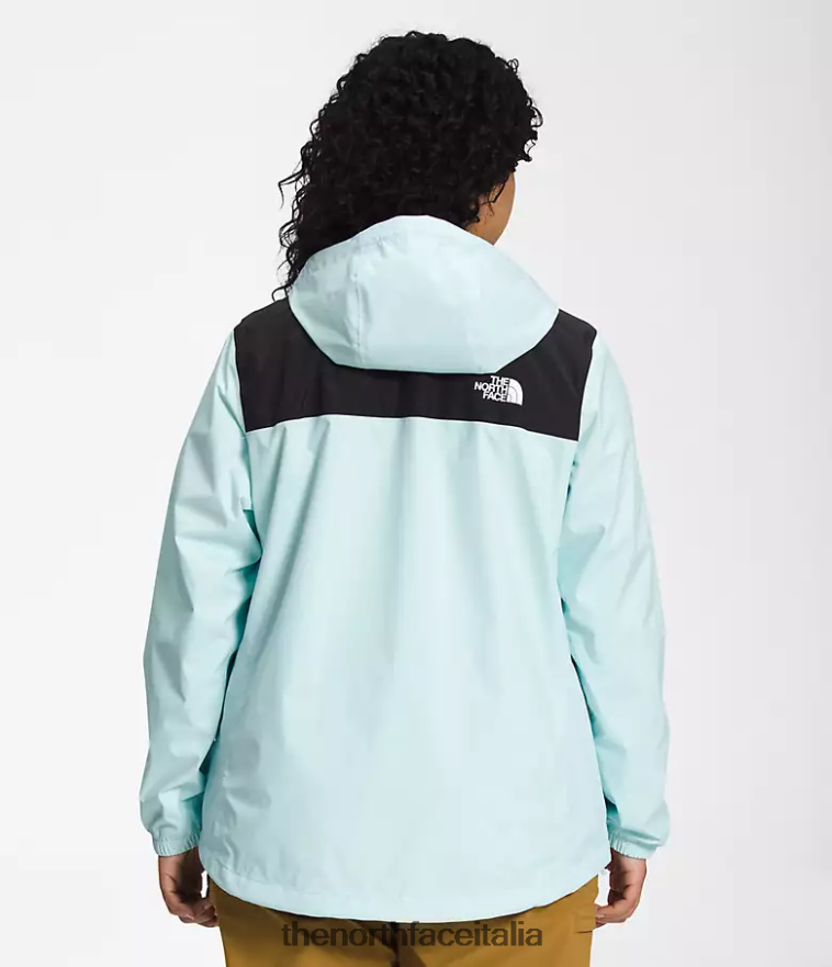 The North Face vestiario 460N8D241 tnf nero/azzurro donne più giacca antora
