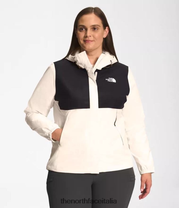 The North Face vestiario 460N8D243 tnf nero/bianco gardenia donne più giacca antora