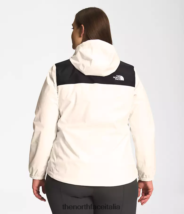 The North Face vestiario 460N8D243 tnf nero/bianco gardenia donne più giacca antora