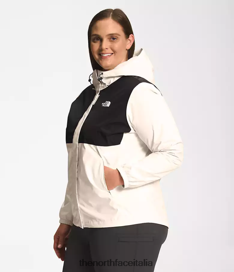 The North Face vestiario 460N8D243 tnf nero/bianco gardenia donne più giacca antora