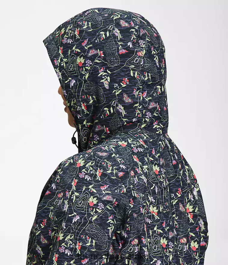 The North Face vestiario 460N8D244 tnf stampa iwd nera donne più giacca antora