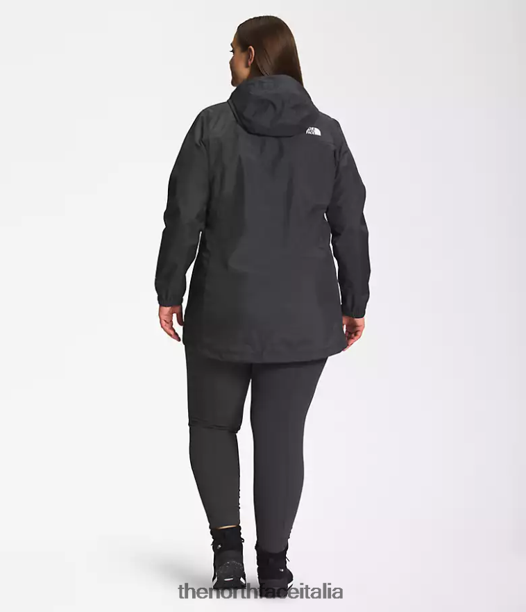 The North Face vestiario 460N8D436 grigio asfalto donne più parka antora