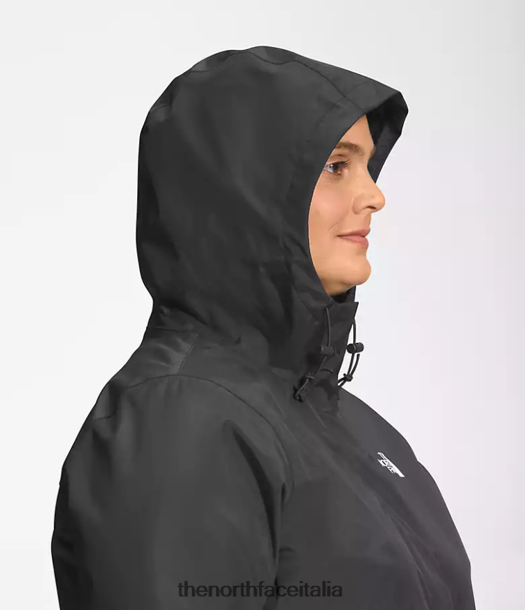 The North Face vestiario 460N8D436 grigio asfalto donne più parka antora