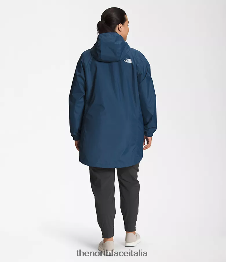 The North Face vestiario 460N8D438 blu ombroso donne più parka antora