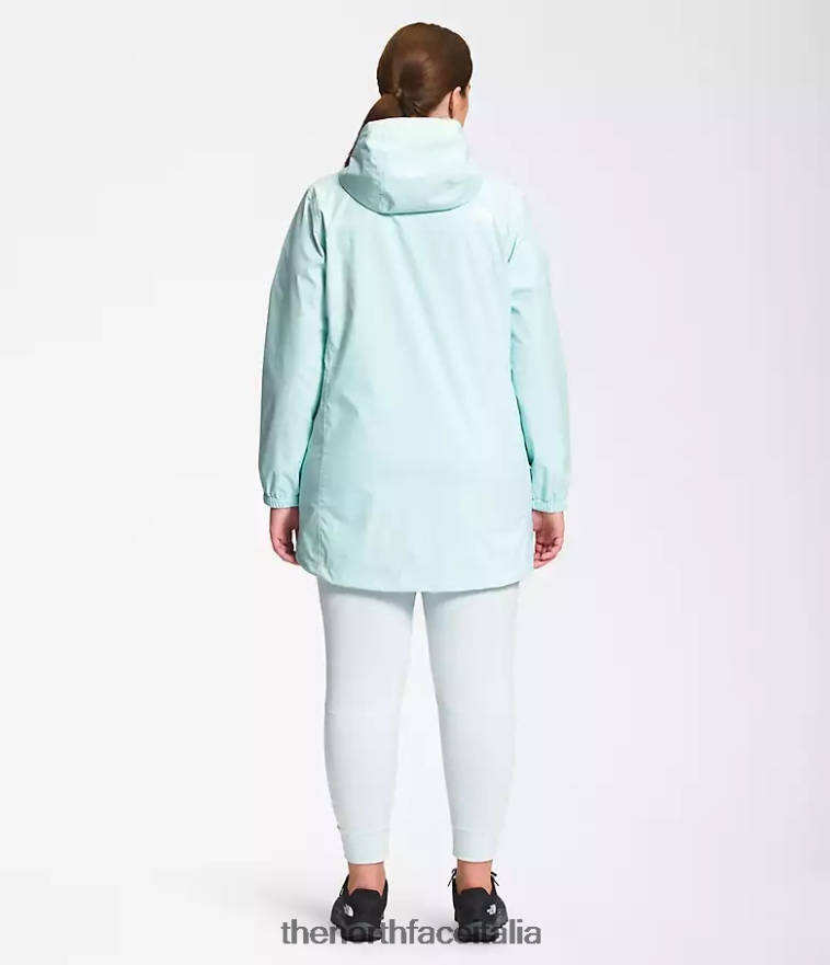 The North Face vestiario 460N8D439 lucernario blu donne più parka antora
