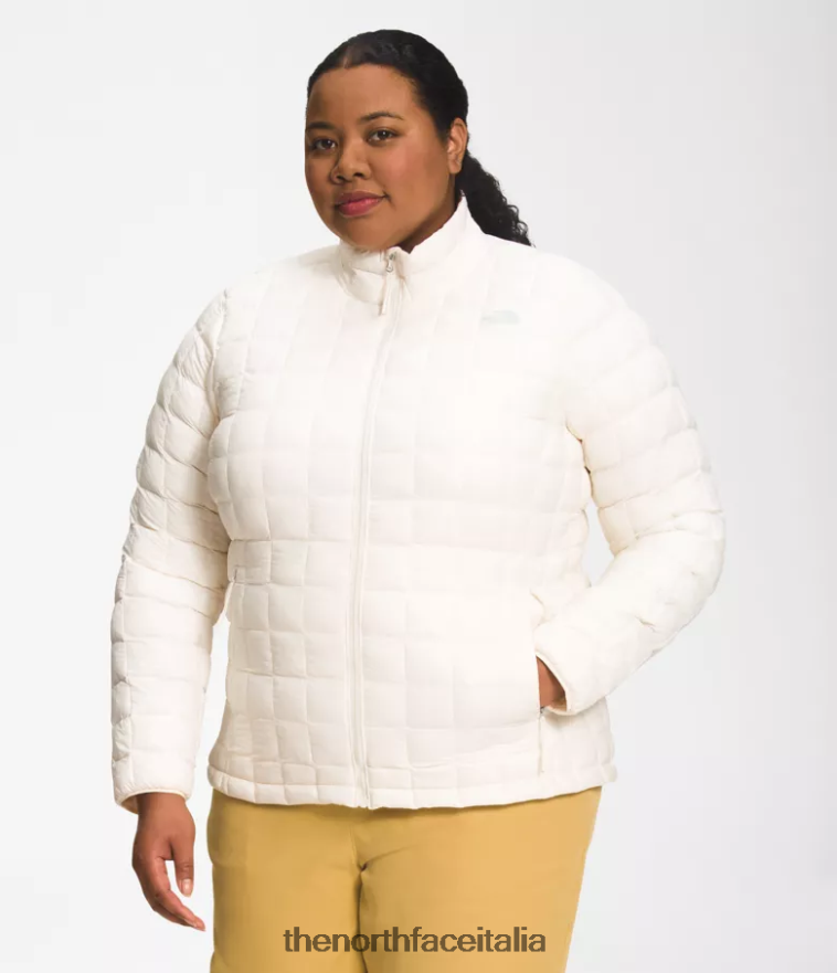 The North Face vestiario 460N8D53 gardenia bianca donne più giacca ecologica Thermoball 2.0 - Clicca l'immagine per chiudere